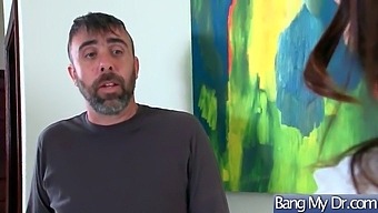 Busty Patient And Doctor Engage In Steamy Encounter
