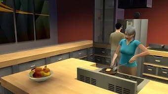 Teen And Mature: Mother Discovers Her Overweight Son Pleasuring Himself And Leads To Their First Sexual Encounter