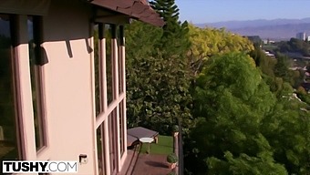 Teen With Big Natural Tits Enjoys Dp And Anal Action