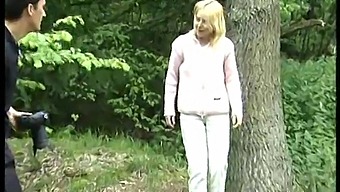 Outdoor Encounter With A German Teen Blonde
