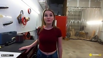 Pov Roadside Encounter With Busty Blonde Offering Sexual Services To Pay For Car Repair