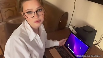 Pov Video Of A Guy Masturbating And Cumming On His Stepmom'S Face