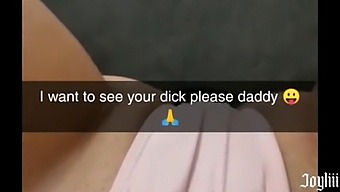 Snapchat Секс С Бащата На Най-Добрата Ми Приятелка Води До Оргазъм За Млада Жена